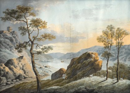 Ján Jakub Müller - Krajina z povodia Dunajca - O 5600 - Slovak National Gallery