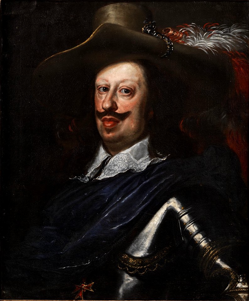 Justus Sustermans (toegeschreven) - Portret van een adellijke