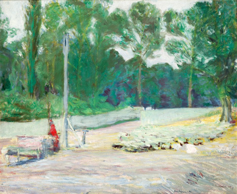 Józef Pankiewicz - Landscape from the Environs of Kazimierz Lubelski - MNK II-b-857 - National Museum Kraków