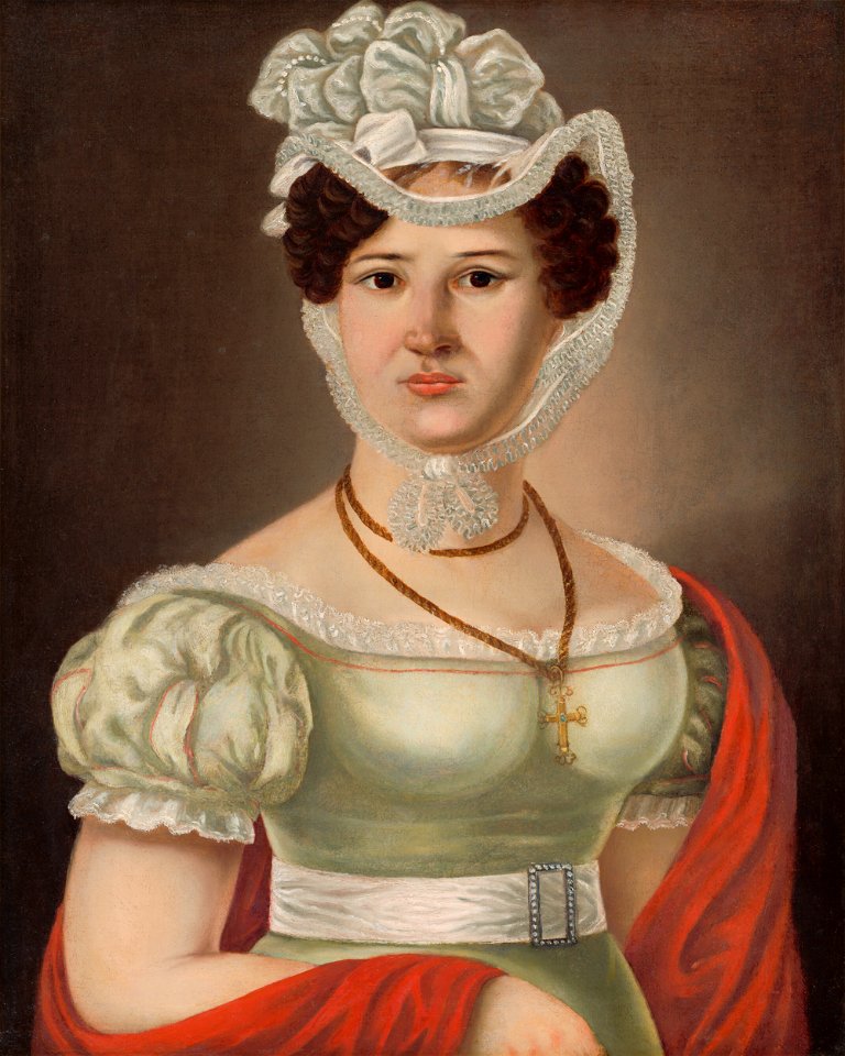 Ján Rombauer - Portrét mladej dámy - p. Maléterová - O 6816 - Slovak National Gallery
