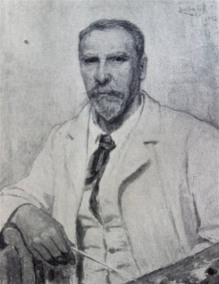 Justus Lundegård självporträtt11