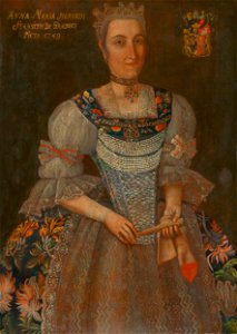Ján Gottlieb Kramer - Podobizeň A.M.Horvathovej-Stančičovej - O 4853 - Slovak National Gallery