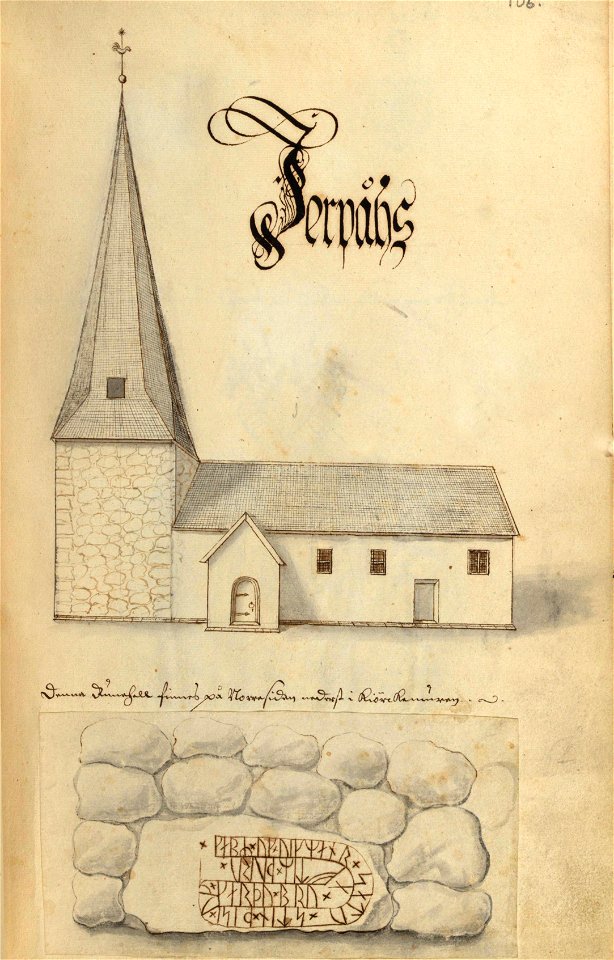 Järpås kyrka - Peringskiöld