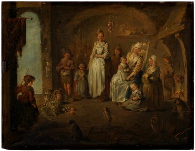 Jérôme François Chantereau - The Dancing Dog - NM 776 - Nationalmuseum