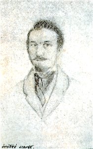 Jókai Self portrait 1849A