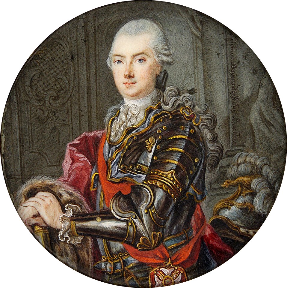 Juzef Sapieha. Юзэф Сапега (S. Bayersdorf, 1733)