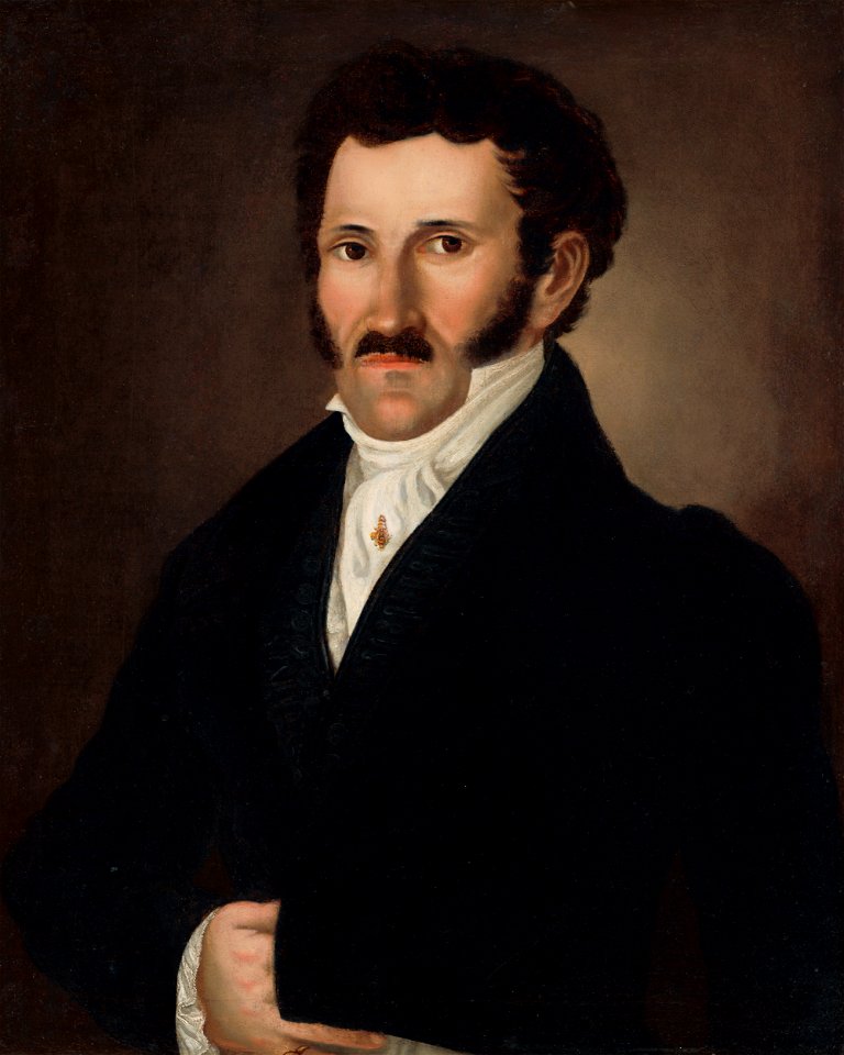 Ján Rombauer - Portrét mladého muža - p. Maléter - O 6817 - Slovak National Gallery