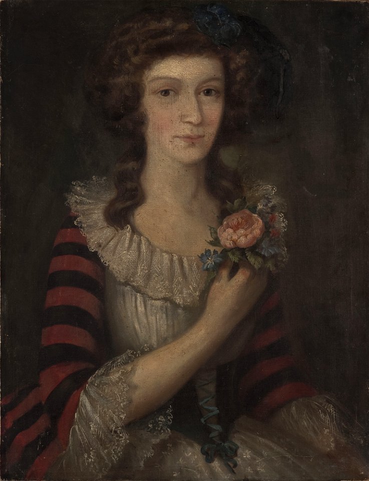 Józef Faworski - Portrait of Wiktoria Madalińska née Skotnicka (1762–1808), wife of general Józef Antoni Madaliński - MP 3031 MNW - National Museum in Warsaw