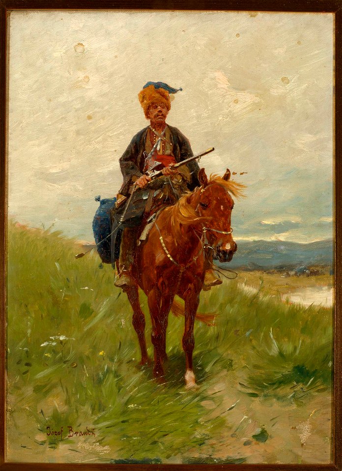 Józef Brandt - Keeping watch - MP 5532 MNW - National Museum in Warsaw