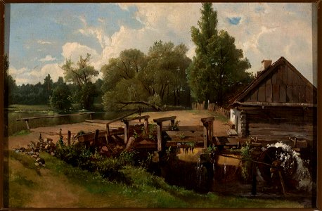 Józef Brodowski - Mill - MP 618 MNW - National Museum in Warsaw