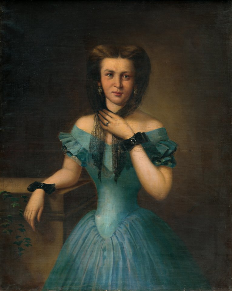 József Molnár - Portrét vdovy - M 130 - Ernest Zmeták Art Gallery