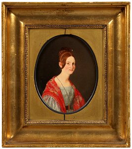 Jørgen Roed - Portrait of Ane Elisabeth (Elise) Gurlitt, né Saxild (1817-39) - NM 7492 - Nationalmuseum