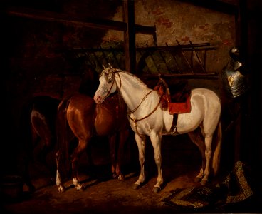 Józef Brodowski - In a Stable - MNK II-a-934 - National Museum Kraków
