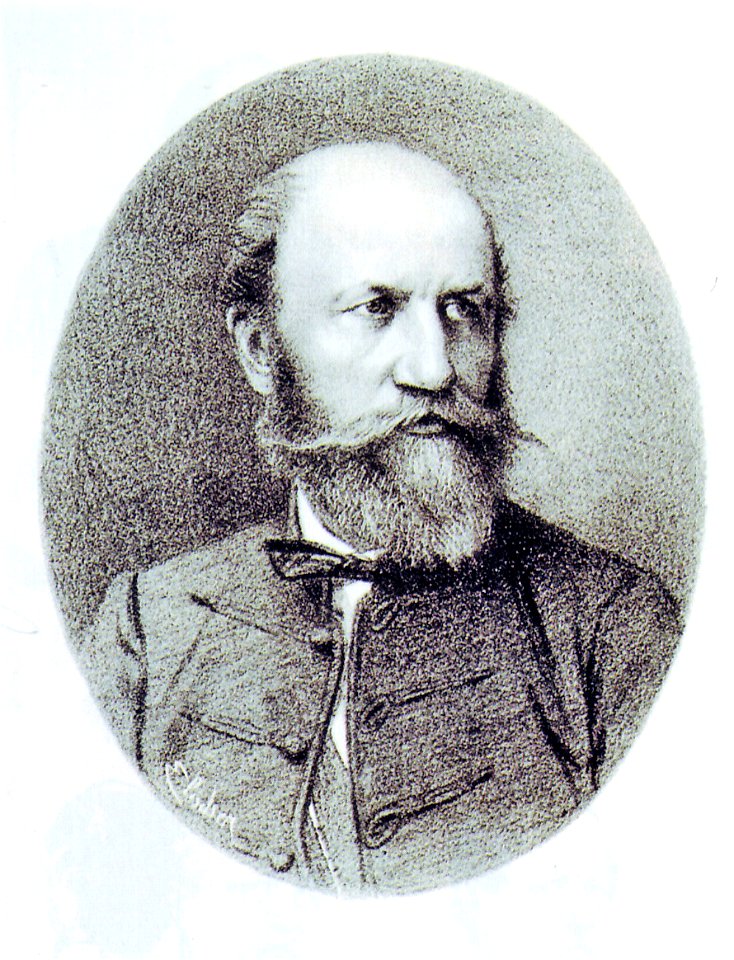 Elischer Portrait of Mór Jókai 1879