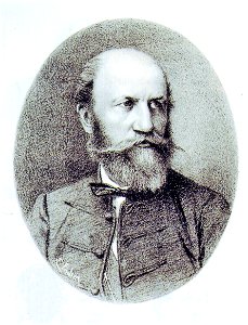 Elischer Portrait of Mór Jókai 1879