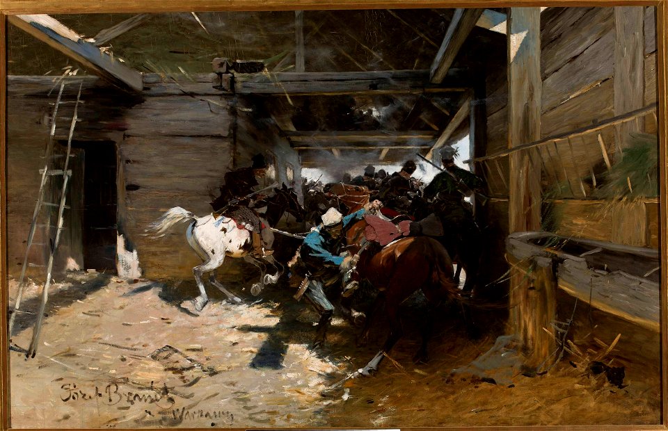 Józef Brandt - Alarm - MP 971 - National Museum in Warsaw