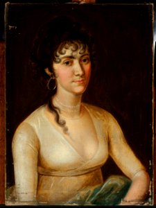 Józef Rejchan - Portrait of Józefa Machan née Layer - MP 2874 MNW - National Museum in Warsaw