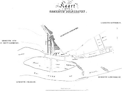 Kaart der gemeente Delfshaven (full)