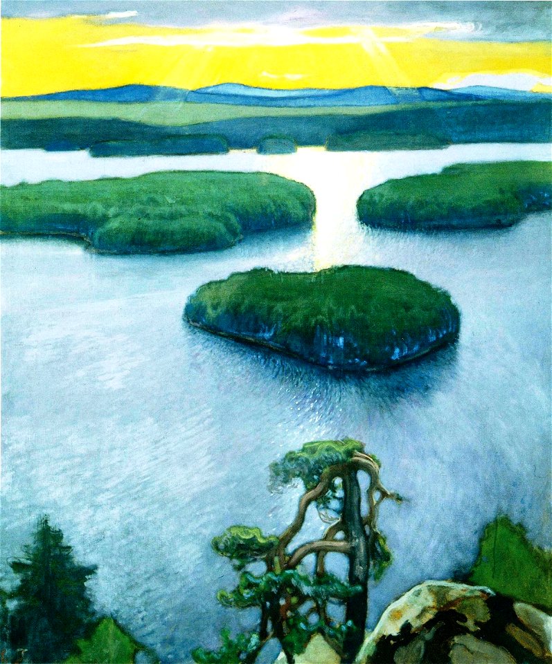Järnefelt, Symbolistinen maisema