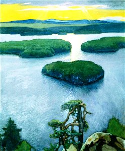 Järnefelt, Symbolistinen maisema