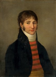 Ján Jakub Stunder - Portrait of Young Man in a White Cravat - O 76 - Slovak National Gallery