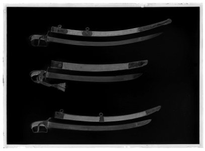 Jägarofficerssabel - Livrustkammaren - 69204-negative