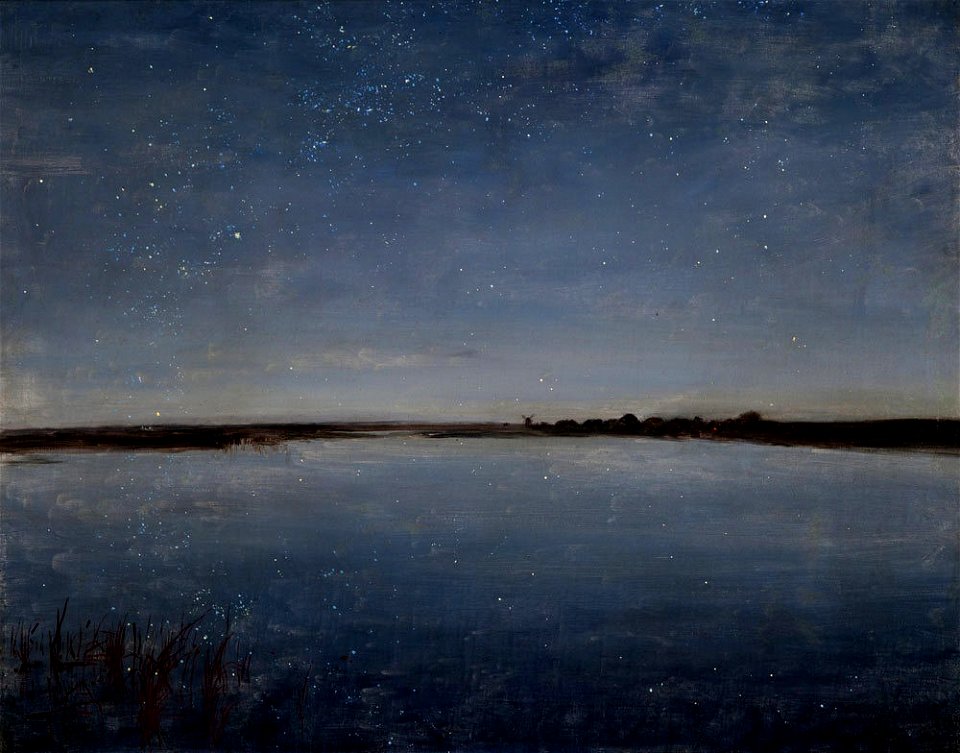 Józef Chełmoński - Noc gwiaździsta