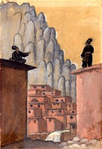 Jāzeps Grosvalds - Kurds on the Roof - Google Art Project