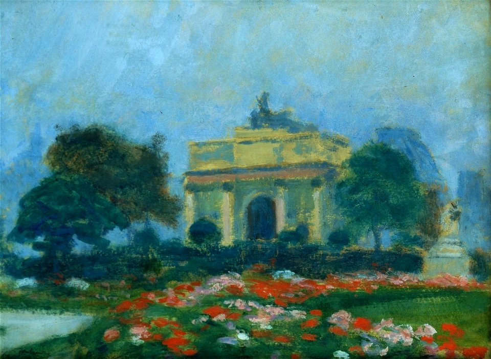 Józef Pankiewicz - Łuk triumfalny (Plac Carrousel)