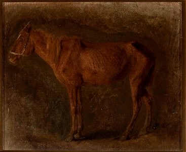 Józef Chełmoński - Study of a horse - MP 1898 MNW - National Museum in Warsaw