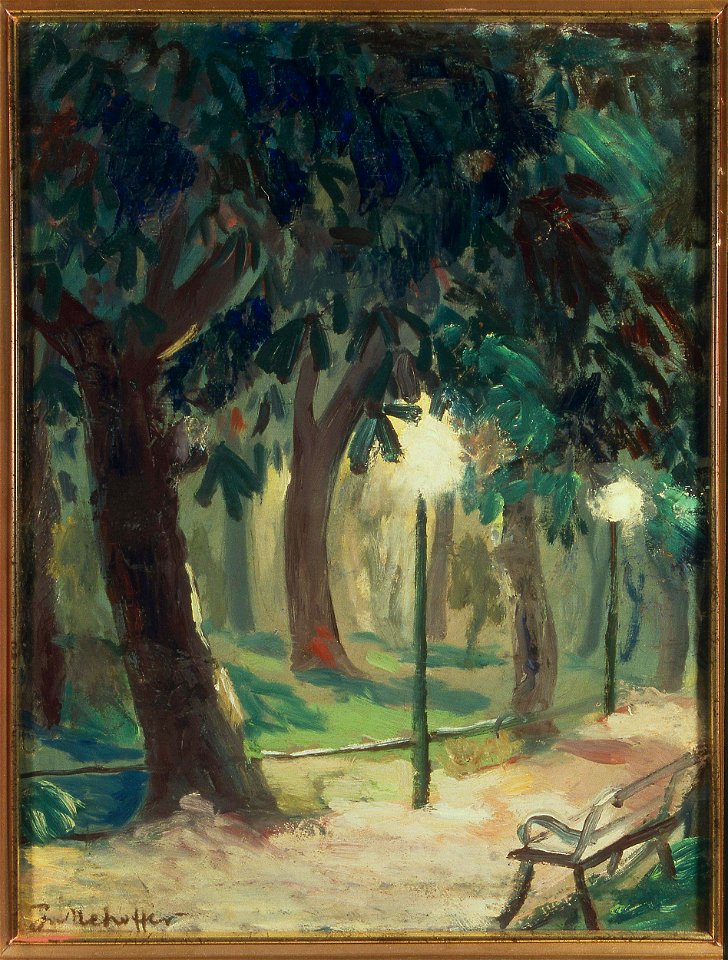 Józef Mehoffer - Planty