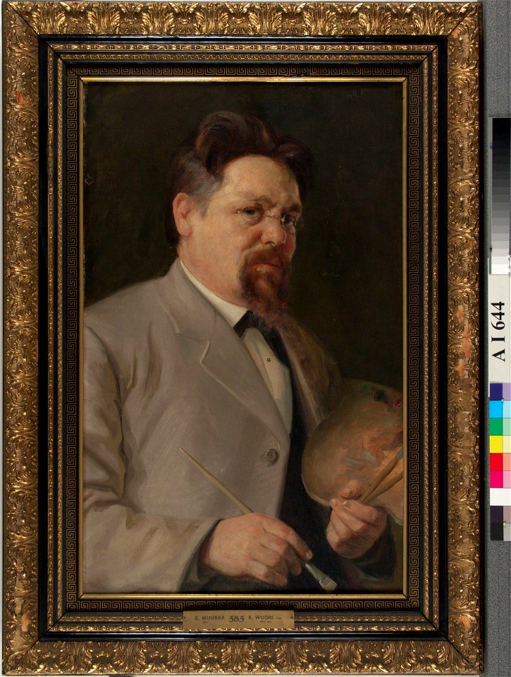 Kaarlo Vuori - Portrait of the Painter Elias Muukka - A I 644 - Finnish National Gallery