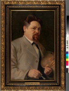 Kaarlo Vuori - Portrait of the Painter Elias Muukka - A I 644 - Finnish National Gallery
