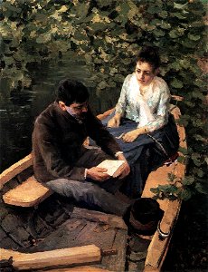 K. Korovin - In the boat