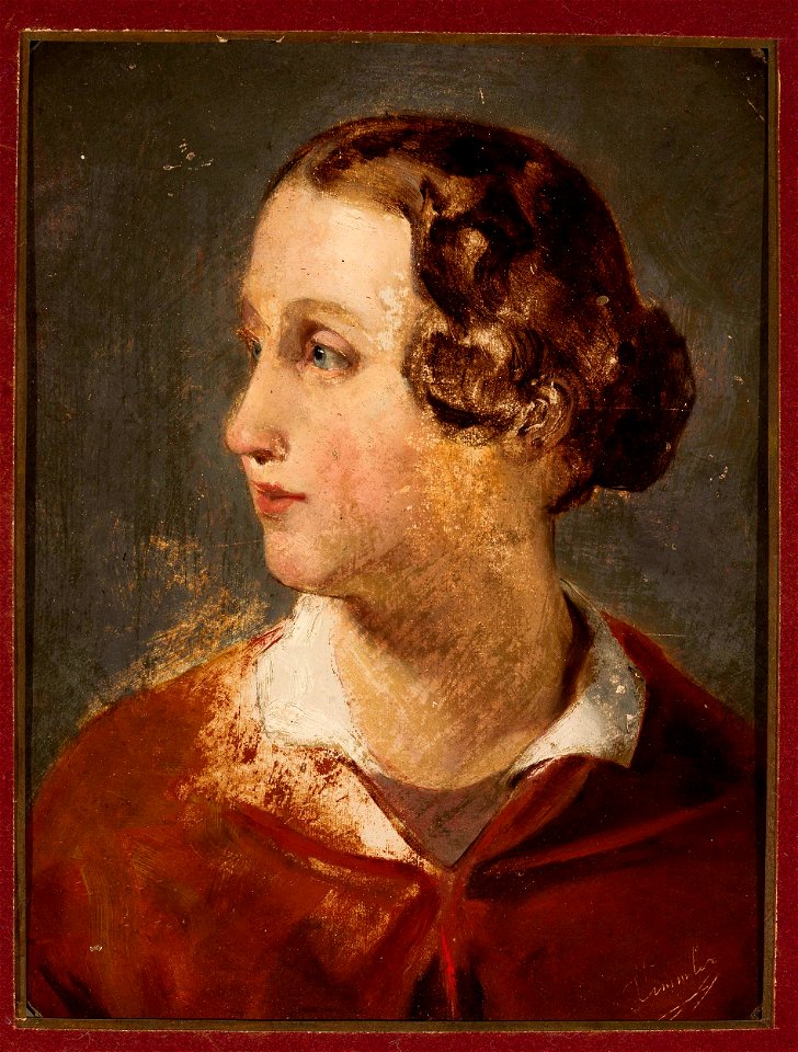 Józef Simmler - Portrait study - MP 690 MNW - National Museum in Warsaw