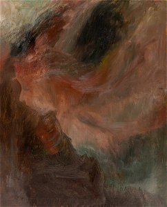 K.A. Schmidt - Kosmisch gebeuren, meerdere wezens (oa Engel) - AB18605 - Cultural Heritage Agency of the Netherlands Art Collection