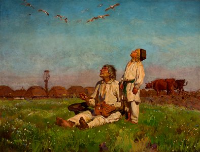Józef Chełmoński - Bociany - 01 (MP 561 MNW)
