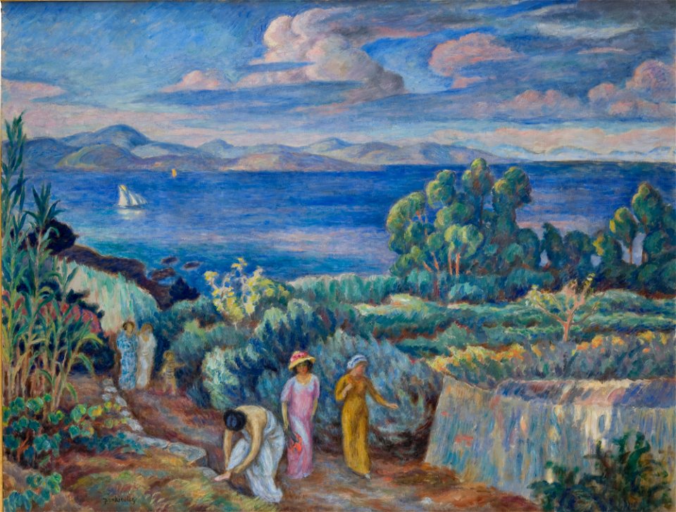 Józef Pankiewicz - Return from a Swim - MNK II-b-892 - National Museum Kraków