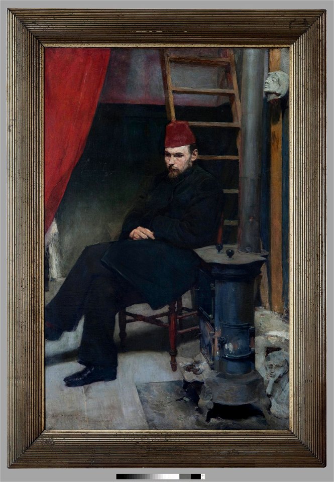 Józef Mehoffer - Portret rzeźbiarza Konstantego Laszczki