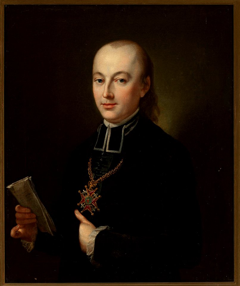 Józef Simmler - Portrait of Antoni Kruszewski, prelate - MP 3069 MNW - National Museum in Warsaw