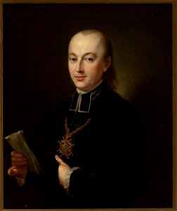 Józef Simmler - Portrait of Antoni Kruszewski, prelate - MP 3069 MNW - National Museum in Warsaw