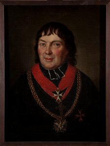Józef Pitschmann - Portrait of Alojzy Osiński (1770–1842), mitred prelate of Olyka - MP 3446 MNW - National Museum in Warsaw