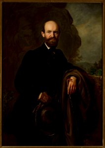 Józef Simmler - Portrait of Jan Reszke - MP 234 MNW - National Museum in Warsaw