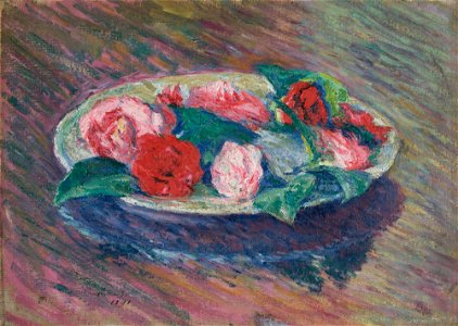 Józef Pankiewicz - Camellias in a Bowl - MNK II-b-769 - National Museum Kraków