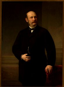 Józef Simmler - Portrait of Maurycy Brauman - MP 675 MNW - National Museum in Warsaw