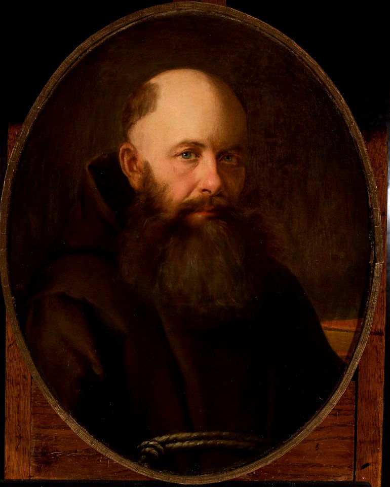 Józef Simmler - Portrait of Capuchin Beniamin Szymański - 183088 MNW - National Museum in Warsaw