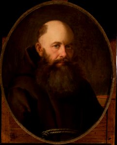 Józef Simmler - Portrait of Capuchin Beniamin Szymański - 183088 MNW - National Museum in Warsaw