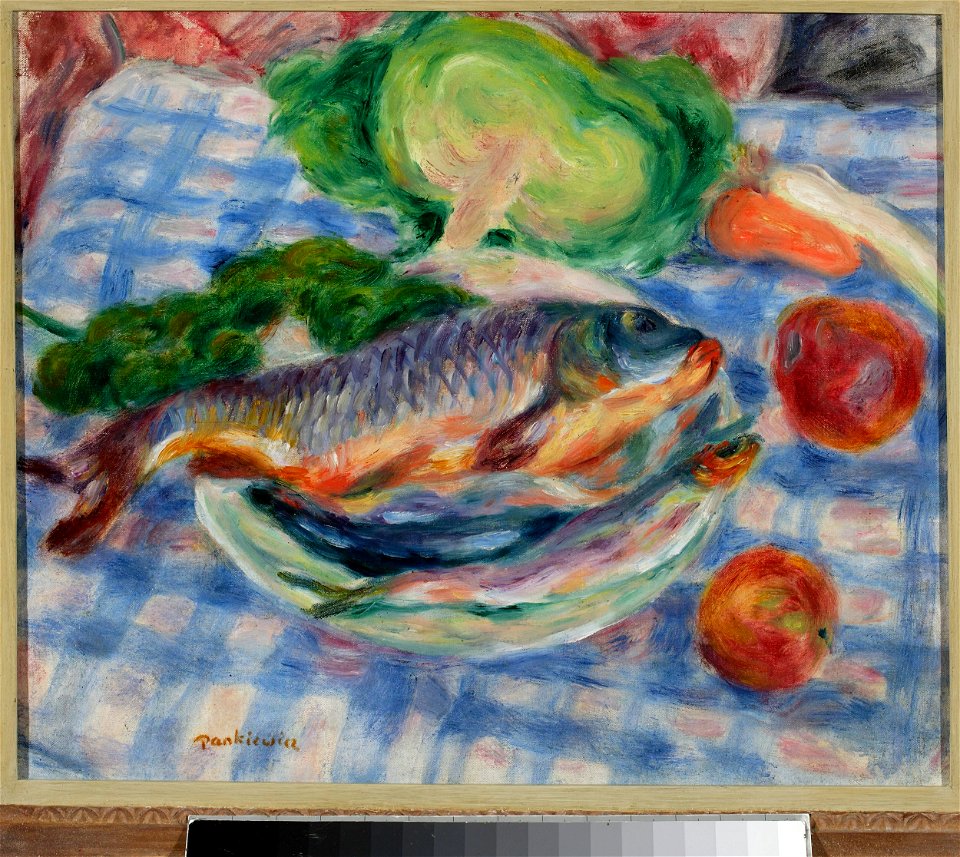 Józef Pankiewicz - Still life – Carp - MP 4575 - National Museum in Warsaw