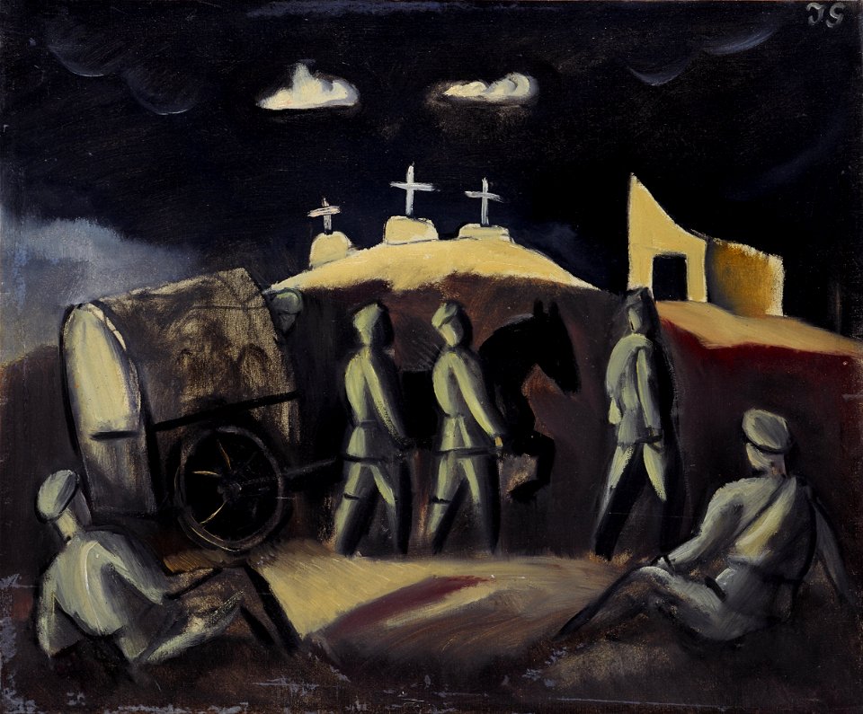 Jāzeps Grosvalds - Three Crosses - Google Art Project