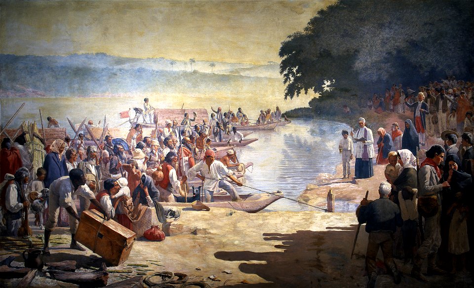 Júnior, José Ferraz de Almeida - Partida da Monção